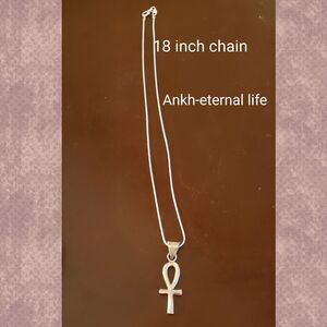 Ankh 20 inch chain Preowned Symbol for eternal life